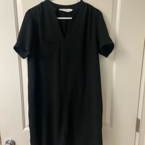 Black all in favor mini dress